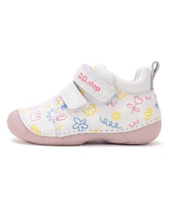 batukai vaikams D.D.Step (Vengrija)  Balti batai 19-24 d. S015-61675