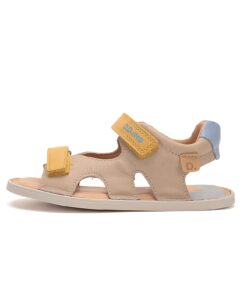 batukai vaikams D.D.Step (Vengrija)  Kreminės barefoot basutės 26-31 d. G076-51995AM