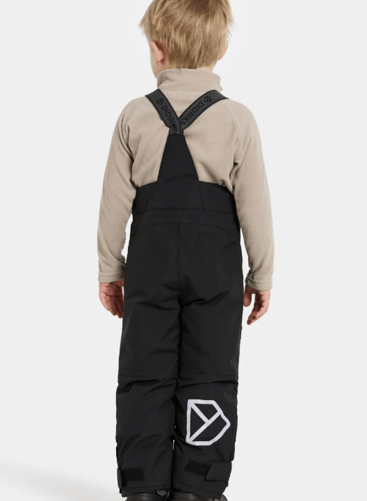 Alternative view of Didriksons pašiltintos neperšlampamos kelnės IDRE KIDS PANTS 6 su augimo funkcija  - Juodos