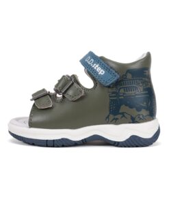 batukai vaikams D.D.Step (Vengrija)  Tamsiai žalios basutės 25-30 d. G103-61700M