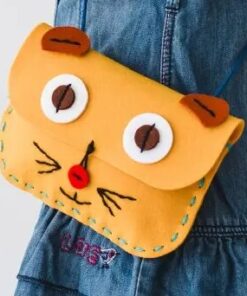 aPunt Barcelona dovanų rinkinys vaikams „Pasigamink rankinę – Geltonas katinas“