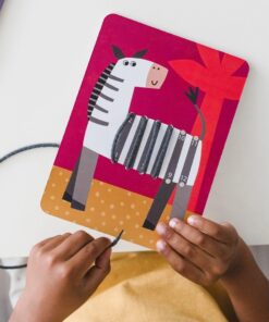 >aPunt Barcelona dovanų rinkinys vaikams vėrimui „Mokausi skaičiuoti“