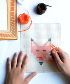 aPunt Barcelona kūrybinis siuvinėjimo rinkinys vaikams (pusinis dygsnis)