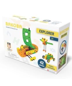 BAKOBA Explorer – edukacinis konstruktorius vaikams (42 dalys)