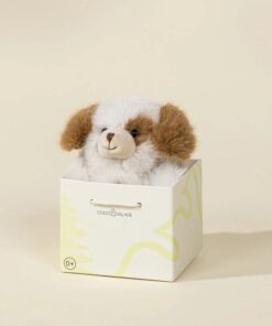 Coco Village švelnus mini šuniukas dovanų maišelyje