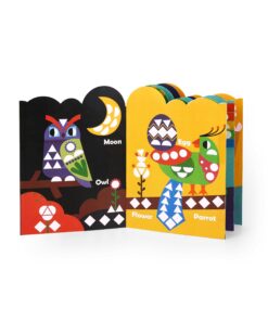 Tookyland geometrinių lipdukų rinkinys „Gyvūnai“ (LT038)