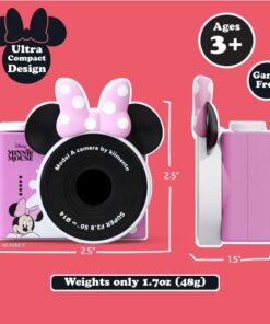 Alternative view of Kiimento mini fotoaparatas „Minnie Mouse“