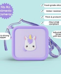 Alternative view of Kiimento silikoninis krepšys „Violetinė Vienaragė“