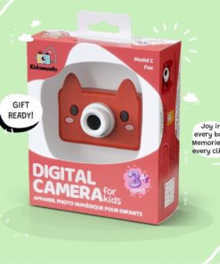Alternative view of Kiimento skaitmeninis vaikiškas fotoaparatas „Lapė“
