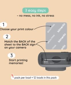 Alternative view of Kiimento spausdinimo papildymas – 120 fotolapelių rinkinys (Modeliui P2)