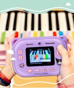 Alternative view of Kiimento vaikiškas fotoaparatas „Kuromi“ (su nuotraukų spausdinimu Modelis P)