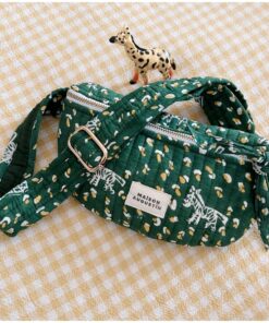 Maison Augustin vaikiškas juosmens krepšys „Zebra Grass“