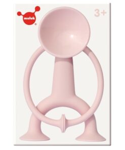 edukaciniai zaislai. Lavinamieji zaislai. Moluk . Oogi žaislinis žmogeliukas (rožinis)