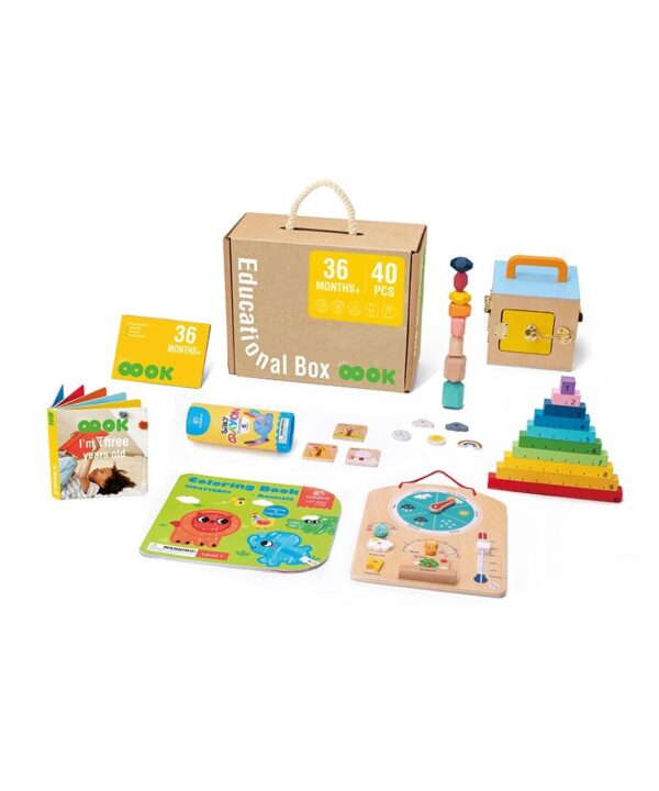Montessori edukacinis žaislų rinkinys 3+ metų vaikams