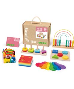 Montessori edukacinis žaislų rinkinys vaikams, 25–36 mėn.