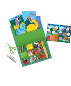 Alternative view of My Creative Box sensorinis kūrybinis rinkinys „Dinozaurai“