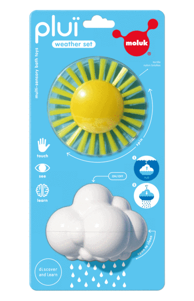 Plui rinkinys „Oras“ - Moluk 3 edukaciniai zaislai. Lavinamieji zaislai. Moluk . Plui rinkinys „Oras“