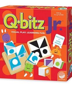 edukaciniai zaislai. Lavinamieji zaislai. Mindware . Stalo žaidimas Q-bitz Jr.
