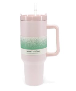 Rex didelės talpos termo puodelis su rankena – Light Pink, 1,2 l