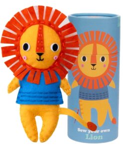 Rex kūrybinis siuvimo rinkinys „Pasisiūk liūtą“