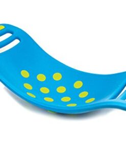 edukaciniai zaislai. Lavinamieji zaislai. FatBrainToys . Teeter Popper balansavimo lenta-lingė (mėlyna)