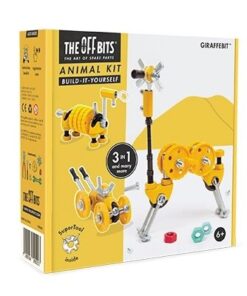 The OffBits Giraffebit – kūrybinis žirafos konstruktorius vaikams (DIY, STEM, 6+)