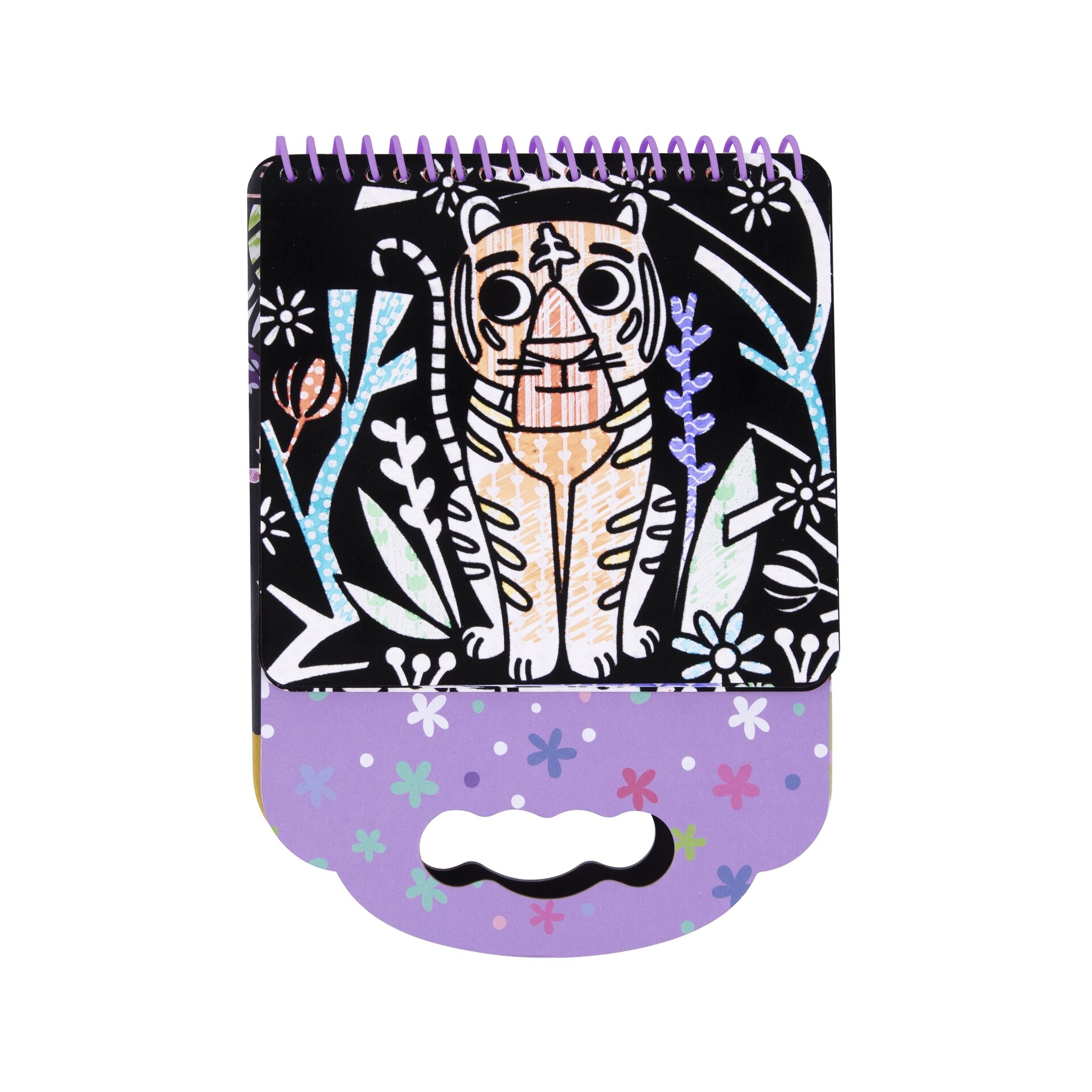 Tookyland aksominė spalvinimo knygelė su flomasteriais „Gyvūnai“ (LT167) 4 Tookyland aksominė spalvinimo knygelė su flomasteriais „Gyvūnai“ (LT167) - Image 2