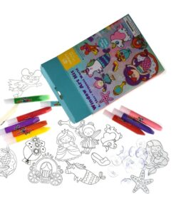 Alternative view of Tookyland kūrybinis langų piešimo rinkinys „Princesių pasaulis“ (LT123A)