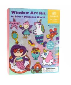 Tookyland kūrybinis langų piešimo rinkinys „Princesių pasaulis“ (LT123A)