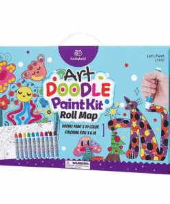 Tookyland kūrybinis piešimo ir spalvinimo rinkinys su 6 m ilgio spalvinimo rulonu (LT410)