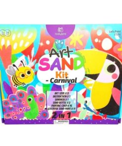 Tookyland kūrybinis piešimo smėliu rinkinys „Karnavalas“ (LT210)
