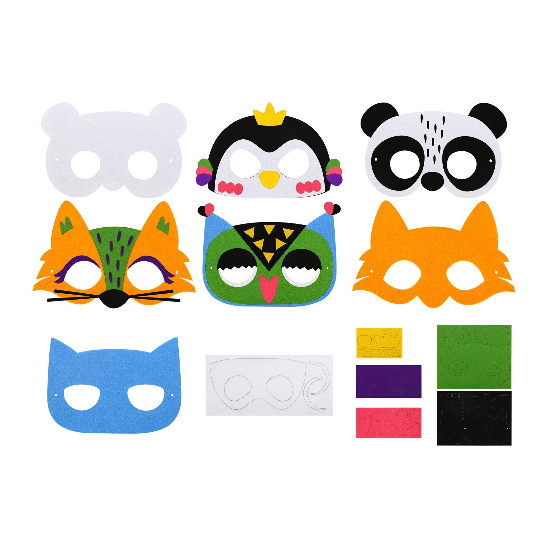 Tookyland kūrybinis rinkinys „Mano pirmasis makiažo rinkinys“ su kaukėmis, tatuiruotėmis, nagų lipdukais ir išplaunamomis kreidelėmis (LT301) 6 Tookyland kūrybinis rinkinys „Mano pirmasis makiažo rinkinys“ su kaukėmis, tatuiruotėmis, nagų lipdukais ir išplaunamomis kreidelėmis (LT301) - Image 4