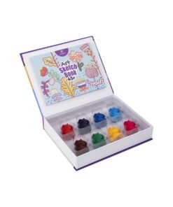 Tookyland kūrybinis vaškinių kreidelių rinkinys „Vienaragiai“ su spalvinimo knygele (LT305)