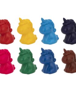 Alternative view of Tookyland kūrybinis vaškinių kreidelių rinkinys „Vienaragiai“ su spalvinimo knygele (LT305)