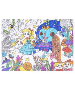Tookyland spalvinama dėlionė „Paslaptingas sodas“ (LT122)