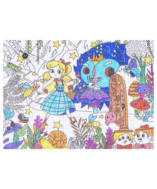Tookyland spalvinama dėlionė „Paslaptingas sodas“ (LT122)