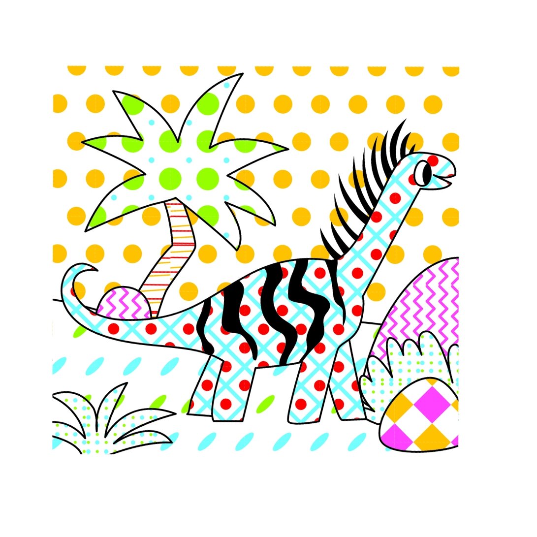 Tookyland spalvinimo knygelė su akvarele ir teptuku „Dinozaurai“ (LT206) 5 Tookyland spalvinimo knygelė su akvarele ir teptuku „Dinozaurai“ (LT206) - Image 3