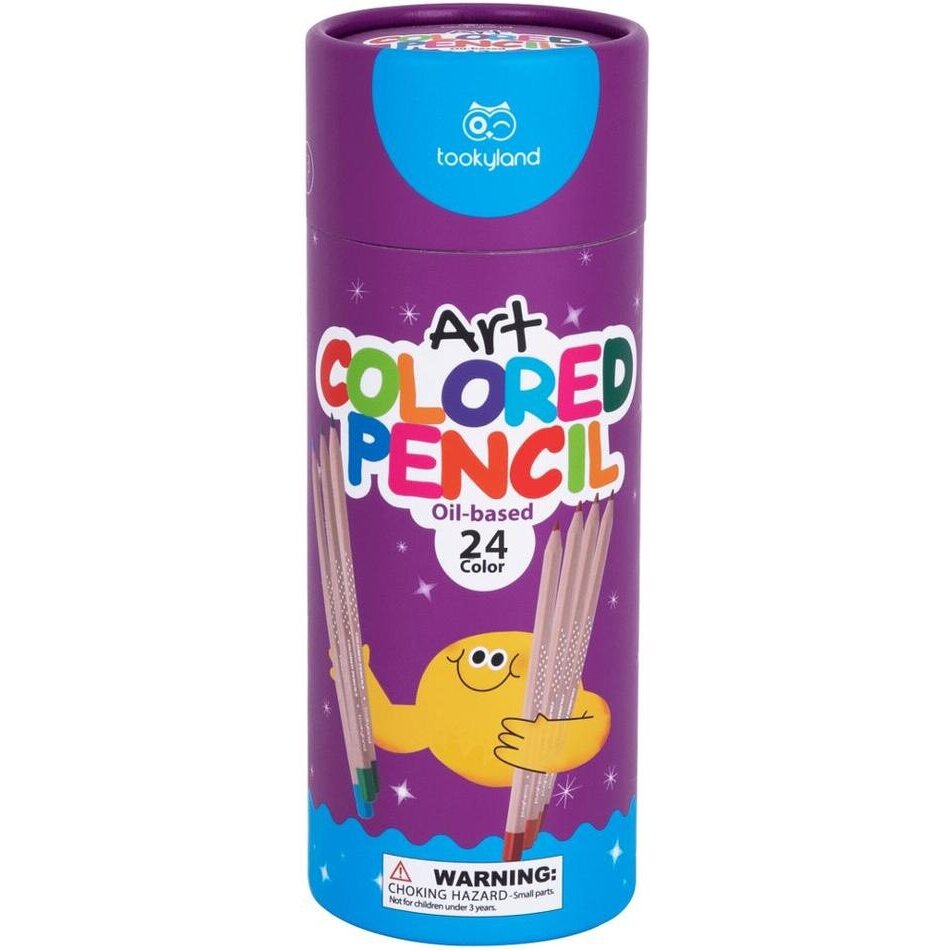 Tookyland spalvotų pieštukų rinkinys – 24 spalvos (LT274A) 3 Tookyland spalvotų pieštukų rinkinys – 24 spalvos (LT274A)