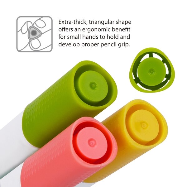 Tookyland ypač lengvai nuplaunamų markerių rinkinys – 24 spalvų (LT557) 5 Tookyland ypač lengvai nuplaunamų markerių rinkinys – 24 spalvų (LT557) - Image 3