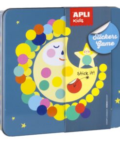 edukaciniai zaislai. Lavinamieji zaislai. Apli Kids . Apli Kids lipdukų žaidimas MĖNULIS