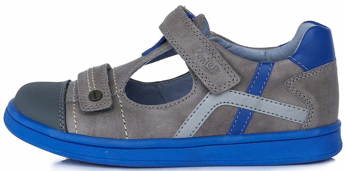 Ponte20 Pilki batai 28-33 d. DA061656A. Batai vaikams 2 Ponte20 Pilki batai 28-33 d. DA061656A. Batai vaikams. Tvirtas užkulnis