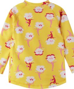 Swim suit REIMA SunProof shirt Tuvalu 5200133A Yellow For Kids