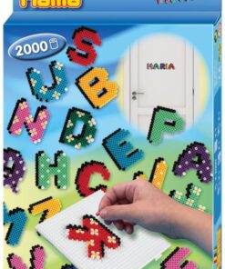 edukaciniai zaislai. Lavinamieji zaislai. HAMA . HAMA MIDI karoliukų rinkinys - raidės
