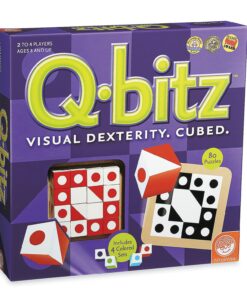 edukaciniai zaislai. Lavinamieji zaislai. Mindware . MindWare Loginis žaidimas „Q-bitz“