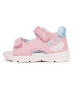 Ponte20 Rožinės basutės 22-27 d. DA05-6-1752. Batai vaikams. Tvirtas užkulnis