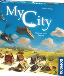 edukaciniai zaislai. Lavinamieji zaislai. KOSMOS . KOSMOS stalo žaidimas „My City”