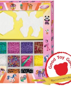 edukaciniai zaislai. Lavinamieji zaislai. HAMA . HAMA karoliukų rinkinys „Rožinis pasaulis“