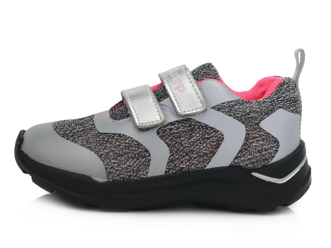 Pilki sportiniai batai 24-29 d. F61781BM. D.D.Step (Vengrija). Batai vaikams 3 batukai vaikams D.D.Step (Vengrija) Pilki sportiniai batai 24-29 d. F61781BM