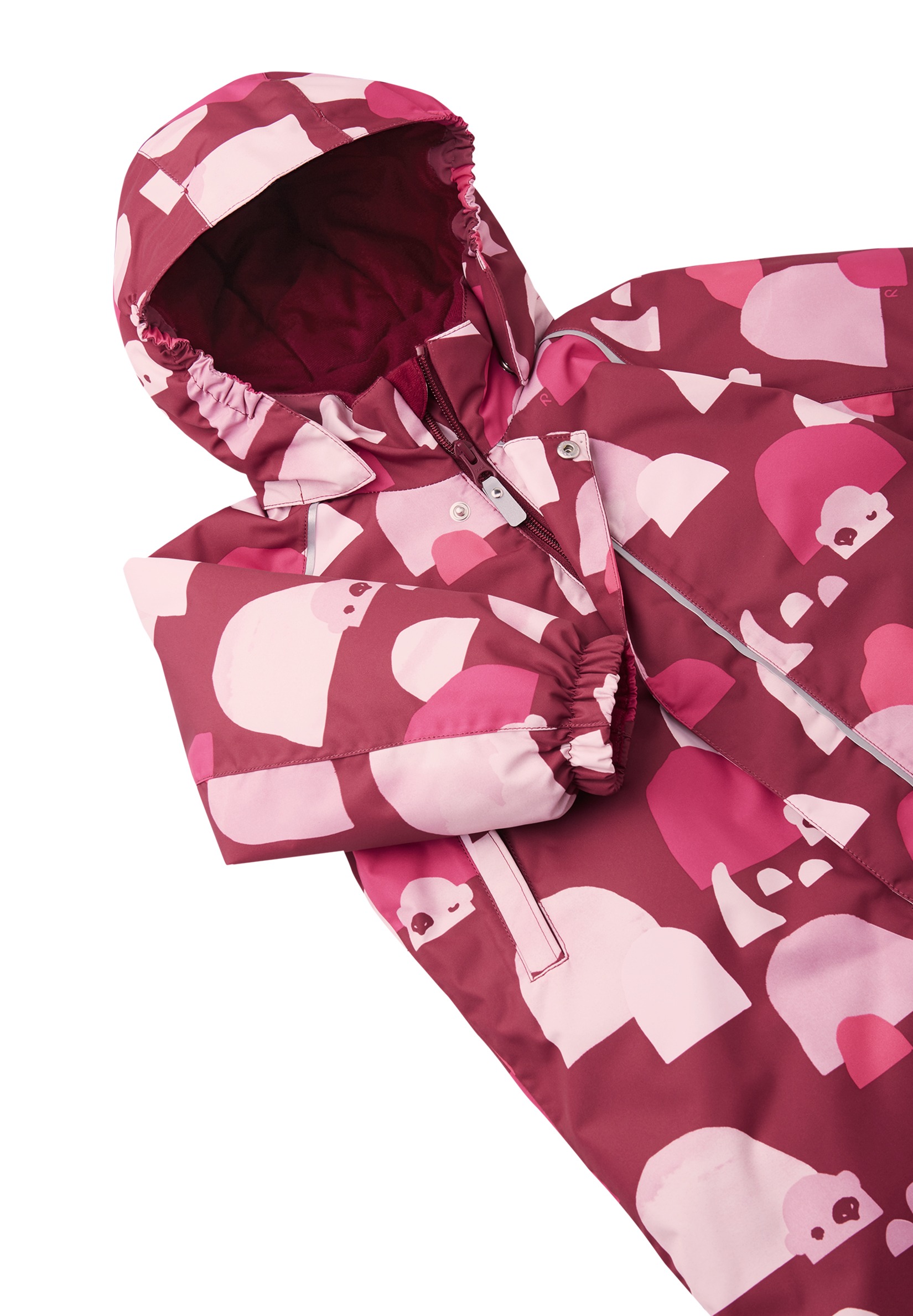 REIMA Langnes 5100119A žieminis kombinezonas vaikams - Jam red 4 REIMA Langnes 5100119A žieminis kombinezonas vaikams - Jam red - Image 2