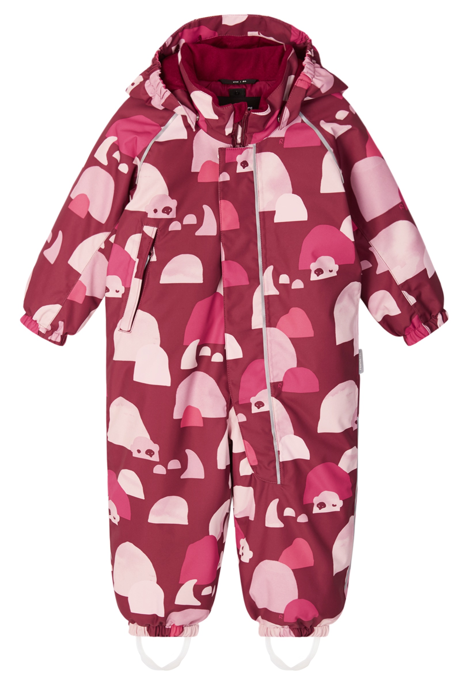 REIMA Langnes 5100119A žieminis kombinezonas vaikams - Jam red 3 REIMA Langnes 5100119A žieminis kombinezonas vaikams - Jam red